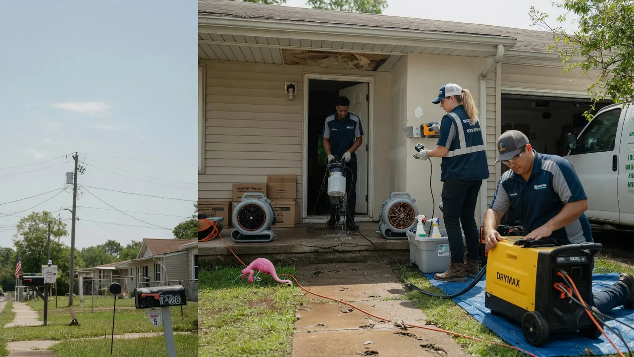 Storm Damage Water Removal in Milford Center, OH near me